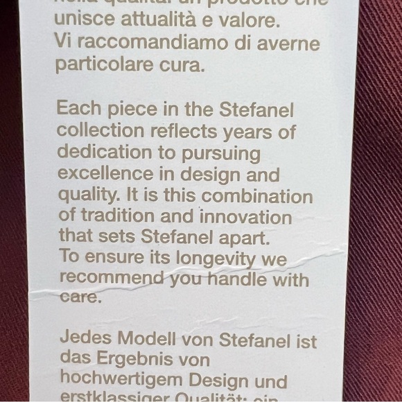 Stefanel Trousers, Italy, Designer, NWT, Pink Mauve, Size 4, Retails $110 - Picture 10 of 10